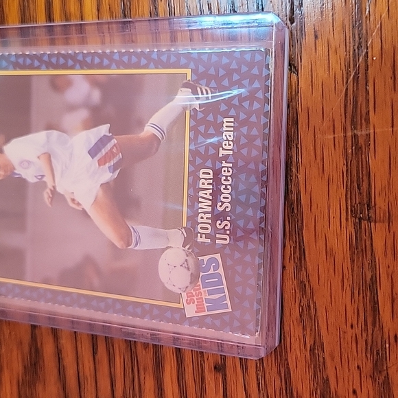 1992 Sports Illustrated for Kids Mia Hamm Rookie Card #71 - Picture 4 of 4